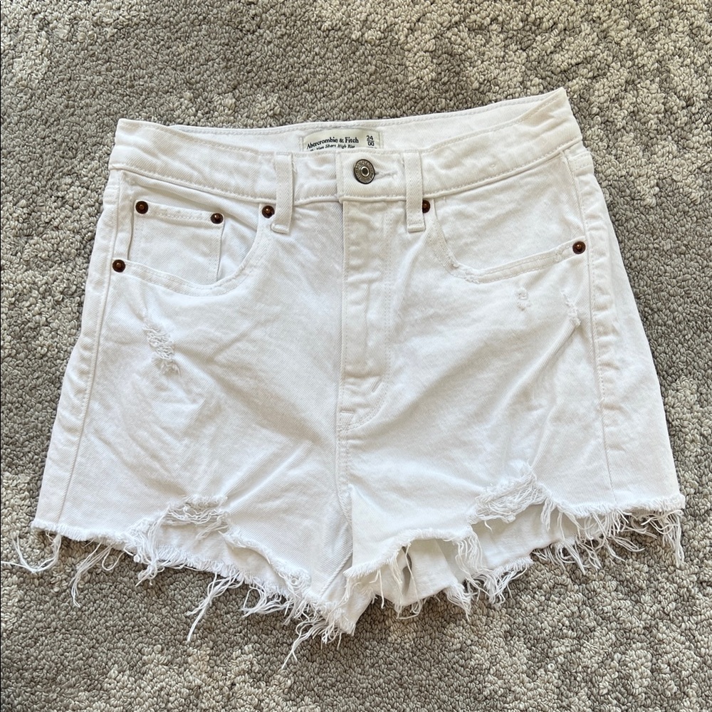 Abercrombie & Fitch Mom High Rise Shorts